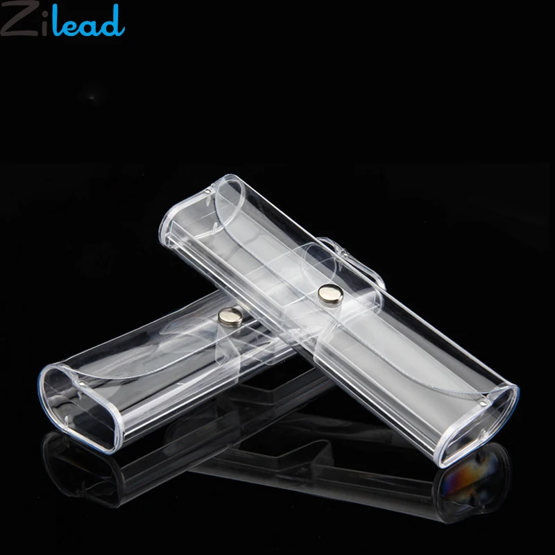 Zilead Ultralight PVC Portable Transparent Button Glasses Cases Durable Eyeglasses Myopic Glasses&Reading Glasses&Sunglasses Box
Zilead Ultralight PVC Portable Transparent Button Glasses Cases Durable Eyeglasses Myopic Glasses&Reading Glasses&Sunglasses Box