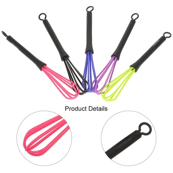 5pcs Hairdressing Dye Cream Whisk Hair Color Dye Mixer Barber Stirrer Blender Hair Care Salon Styling Tools Ramdon Color
5pcs Hairdressing Dye Cream Whisk Hair Color Dye Mixer Barber Stirrer Blender Hair Care Salon Styling Tools Ramdon Color