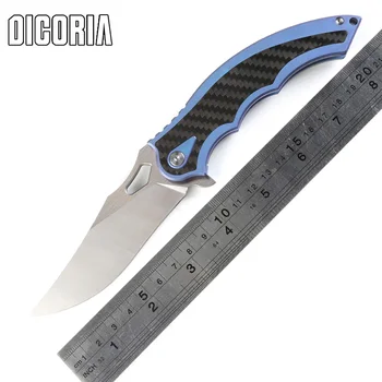 DICORIA YI CLAW M390 blade ball bearing Flipper folding knife titanium handle outdoor survival camping pocket knives EDC tools
DICORIA YI CLAW M390 blade ball bearing Flipper folding knife titanium handle outdoor survival camping pocket knives EDC tools