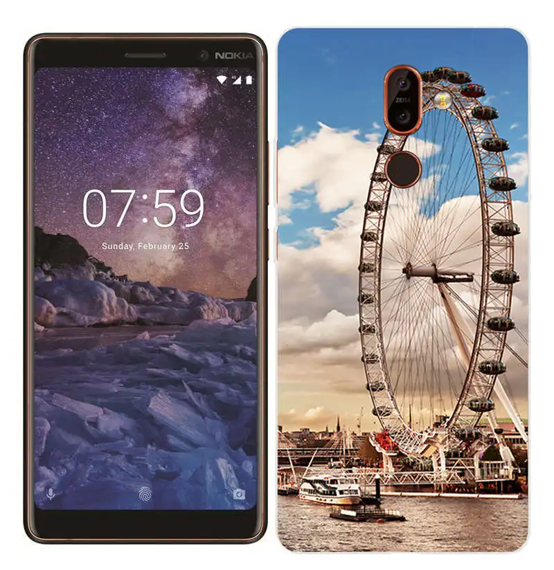 Arvin Case for Nokia 7 Plus Silicon Cover For Nokia 2.1 3.1 5.1 6.1 Transparent Fundas for Nokia X6 Soft TPU Nokia 3 5 6 7 8 Bag (11)