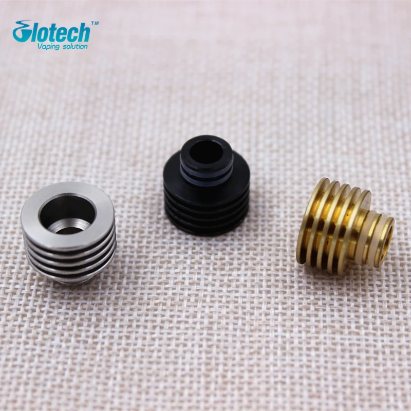 Glotech 50pcs Heat Insulation Large Vapor wide bore drip tips Heat sink dissipation RDA RBA Atomizer DIY Vaporizer wholesale
Glotech 50pcs Heat Insulation Large Vapor wide bore drip tips Heat sink dissipation RDA RBA Atomizer DIY Vaporizer wholesale