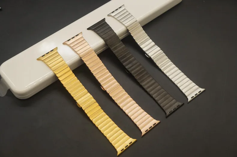 Luxury Butterfly Lock Link Bracelet Stainless Steel Strap Watch Band Bands for Apple Watch Band for iWatch 42MM 38MM Series 3/2/
Luxury Butterfly Lock Link Bracelet Stainless Steel Strap Watch Band Bands for Apple Watch Band for iWatch 42MM 38MM Series 3/2/