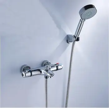 Bath Shower sets Wall Mounted Bath Tub Faucet With High Pressure Hand Shower Shower Faucet Set Thermostatic shower Faucets8950
Bath Shower sets Wall Mounted Bath Tub Faucet With High Pressure Hand Shower Shower Faucet Set Thermostatic shower Faucets8950