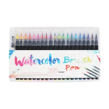 20 Colors Professional Watercolor Brush Pens Anime Manga Pen Graffiti Sketch Art Markers For Drawing Painting School Supplies
20 Colors Professional Watercolor Brush Pens Anime Manga Pen Graffiti Sketch Art Markers For Drawing Painting School Supplies