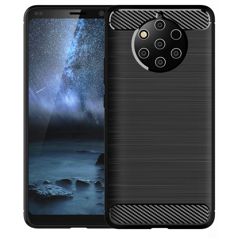 Bolomboy Carbon Fiber Case For Nokia 9 PureView Case Silicone Soft TPU For Nokia9 PureView Cover Black Drawing Cases 5.9 inch
Bolomboy Carbon Fiber Case For Nokia 9 PureView Case Silicone Soft TPU For Nokia9 PureView Cover Black Drawing Cases 5.9 inch