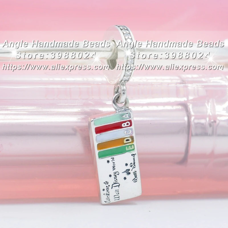 2019 Release Disn ey Parks Vintage Ticket Dangle Charm 925 Sterling Silver with Enamel, CZ Fit DIY European Bracelets Necklaces
2019 Release Disn ey Parks Vintage Ticket Dangle Charm 925 Sterling Silver with Enamel, CZ Fit DIY European Bracelets Necklaces