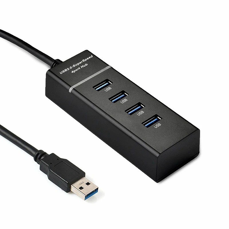 1M New 4-ports USB 3.0 Hub Used By Multiple Devices External USB Hub Mini USB Splitter For Mac Computer Tablet PC
1M New 4-ports USB 3.0 Hub Used By Multiple Devices External USB Hub Mini USB Splitter For Mac Computer Tablet PC