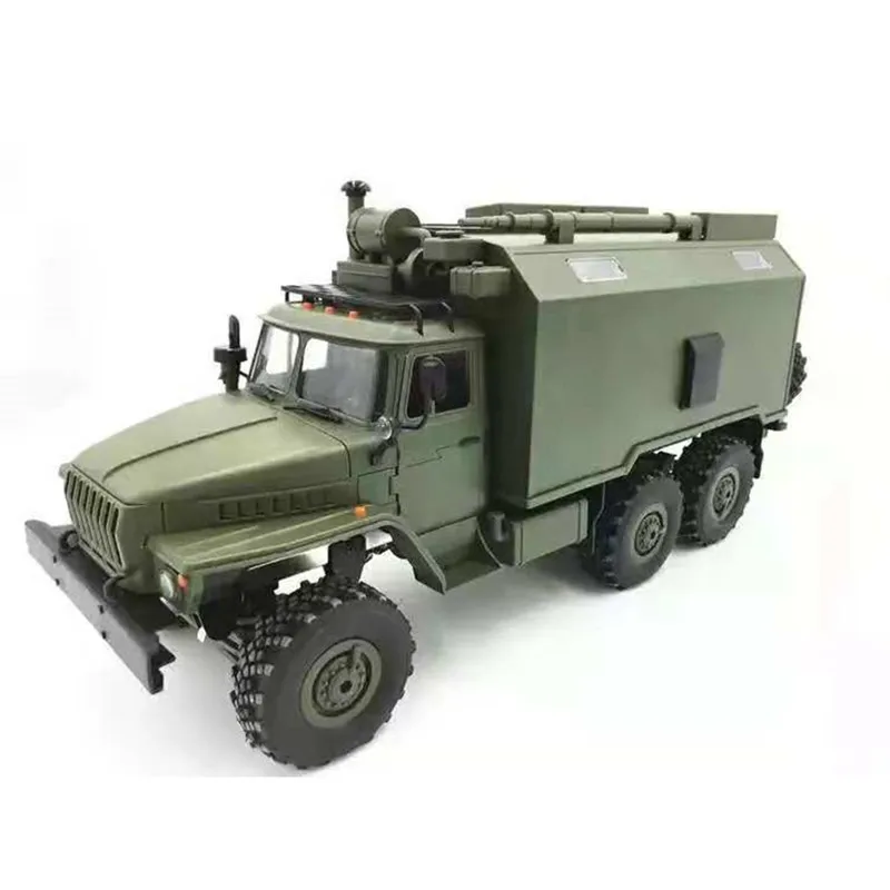 B36 Ural 1/16 2.4G 6WD RC Car Military Truck Rock Crawler Command Communication Vehicle RTR Toy Auto Army Trucks for BOYS Gift
B36 Ural 1/16 2.4G 6WD RC Car Military Truck Rock Crawler Command Communication Vehicle RTR Toy Auto Army Trucks for BOYS Gift