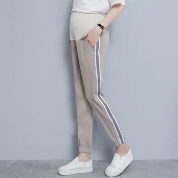Pregnant women pants thin section wear pregnant women pants nine points pants chiffon casual pants loose pregnant women summer c
Pregnant women pants thin section wear pregnant women pants nine points pants chiffon casual pants loose pregnant women summer c