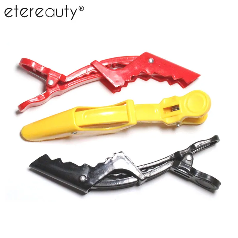 ETEREAUTY Woman Hair Styling Duck Bill Positioning Alligator Clip Partition Narrow Clamp Clip (Black)
ETEREAUTY Woman Hair Styling Duck Bill Positioning Alligator Clip Partition Narrow Clamp Clip (Black)