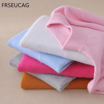 New women's half-high collar cashmere sweater fashion slim sweater solid color sweater pullover autumn and winter wool sweater
New women's half-high collar cashmere sweater fashion slim sweater solid color sweater pullover autumn and winter wool sweater