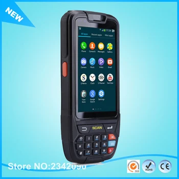 Free Shipping Mobile android7.0 2D handheld QR barcode scanner pda data terminal with RFID 13.56MHz NFC and 4.0inch Touch Screen
Free Shipping Mobile android7.0 2D handheld QR barcode scanner pda data terminal with RFID 13.56MHz NFC and 4.0inch Touch Screen