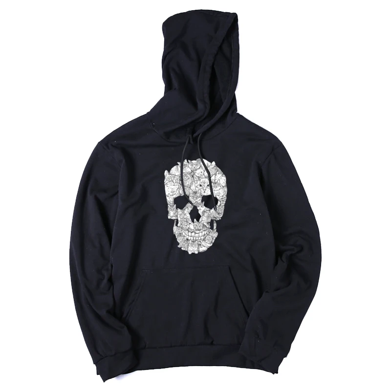 COOLMIND QI0229H cotton blend skull print men sweatshirts casual loose fleece black mens hoodies with hat oversized cool hoodie
COOLMIND QI0229H cotton blend skull print men sweatshirts casual loose fleece black mens hoodies with hat oversized cool hoodie