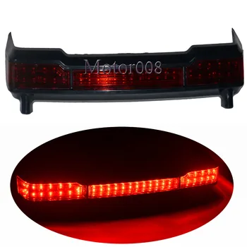 Black LED Tail Brake Running Light Large For Harley Touring King Tour Pack 2009-2013 
Black LED Tail Brake Running Light Large For Harley Touring King Tour Pack 2009-2013