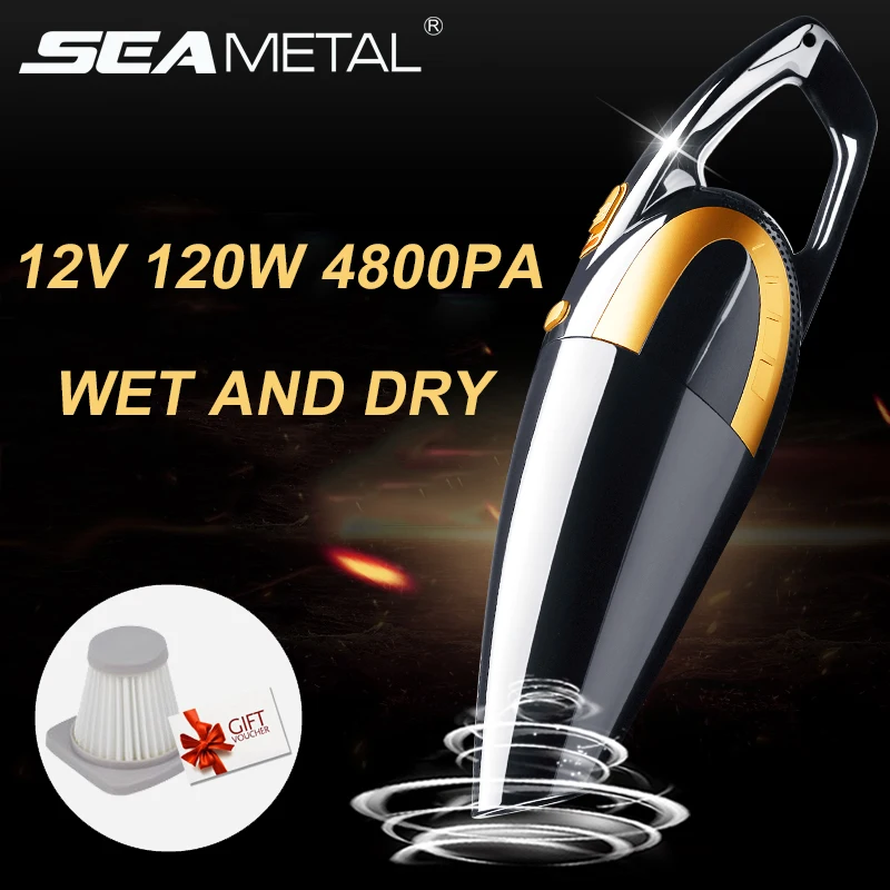 Car Vacuum Cleaner 12V 120W 4800pa Wet Dry Portable High Pressure Electronics Handheld Clean Seat In Home Auto Tools Accessories
Car Vacuum Cleaner 12V 120W 4800pa Wet Dry Portable High Pressure Electronics Handheld Clean Seat In Home Auto Tools Accessories
