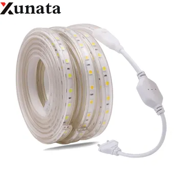 220V Led Strip SMD5050 Waterproof Led Ribbon Tape 60Leds/m Super bright Flexible Led Light Strip with EU Plug warm white/white
220V Led Strip SMD5050 Waterproof Led Ribbon Tape 60Leds/m Super bright Flexible Led Light Strip with EU Plug warm white/white