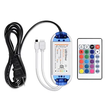 LED Power Adapter Transformers LED Power Supply for 3528 5050 RGB LED Light Strip with Remote Controller, Output 12V DC 5A 60W
LED Power Adapter Transformers LED Power Supply for 3528 5050 RGB LED Light Strip with Remote Controller, Output 12V DC 5A 60W