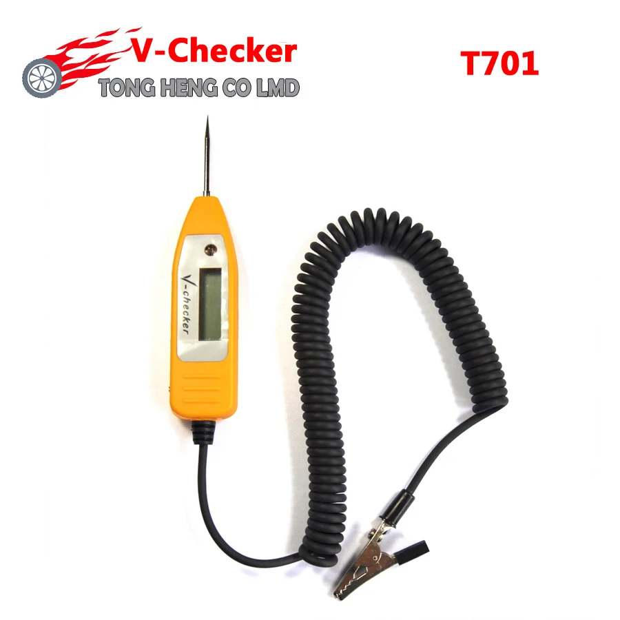 Original V-CHECKER VCHECKER T701 Circuit Tester Electricity Test Pencil Automotive Multimeter and Oscilloscope Super Performance
Original V-CHECKER VCHECKER T701 Circuit Tester Electricity Test Pencil Automotive Multimeter and Oscilloscope Super Performance