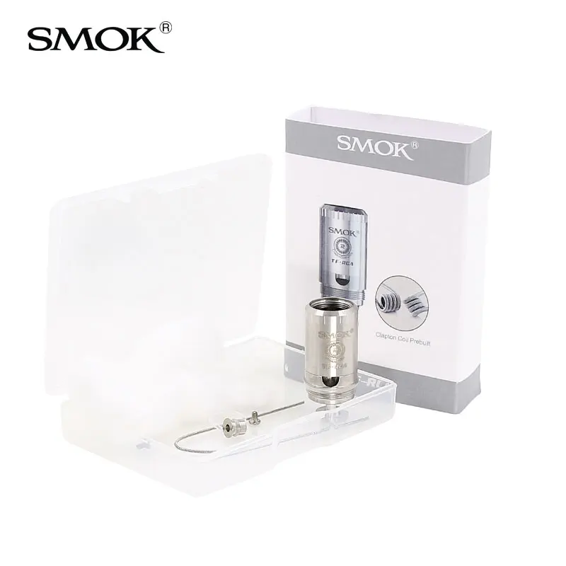 100% Original SMOK TF-RCA Core coil Re-build Clapton Coil Head DIY for TFV4 Mini Tank Atomizer
100% Original SMOK TF-RCA Core coil Re-build Clapton Coil Head DIY for TFV4 Mini Tank Atomizer
