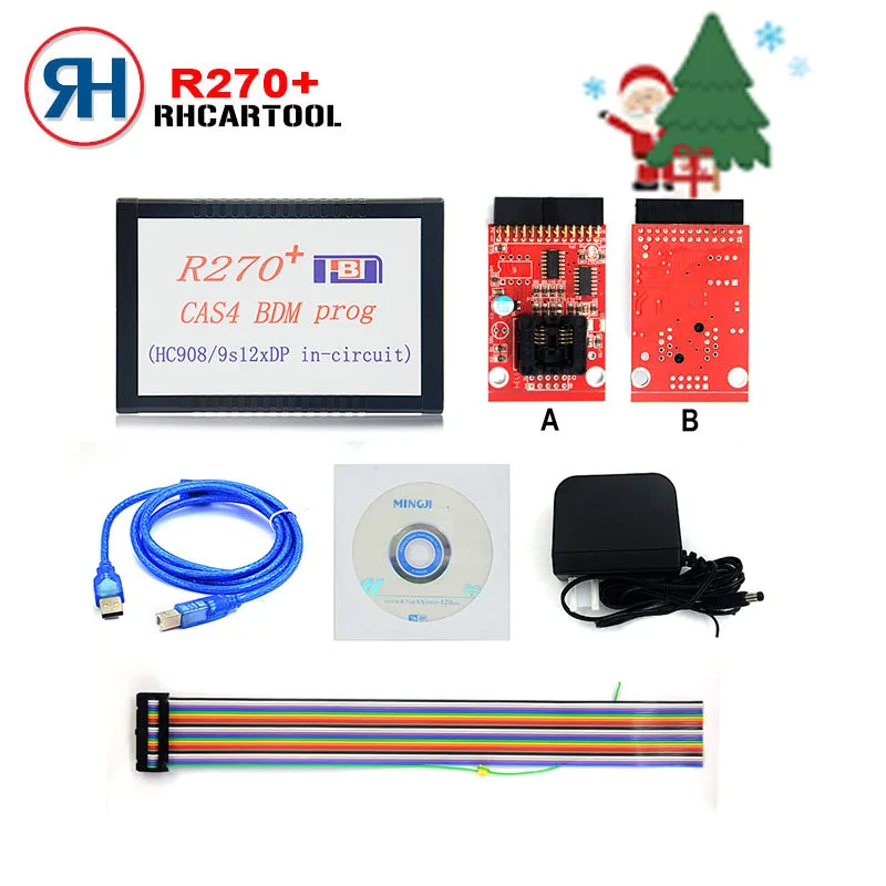 OBD2 Original R270+ V1.20 Auto CAS4 BDM Programmer R270 CAS4 BDM Programmer Professional for bmw key programmer
OBD2 Original R270+ V1.20 Auto CAS4 BDM Programmer R270 CAS4 BDM Programmer Professional for bmw key programmer