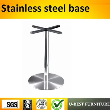 U-BEST Furniture accessories stainless steel table base, brushed stainless steel table legs
U-BEST Furniture accessories stainless steel table base, brushed stainless steel table legs