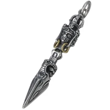 EDC 925 Silver with Brass Knife Beads A Pendant Paracord Outdoor DIY Decorations 925 Silver with Brass Camping Gear EDC Tools
EDC 925 Silver with Brass Knife Beads A Pendant Paracord Outdoor DIY Decorations 925 Silver with Brass Camping Gear EDC Tools