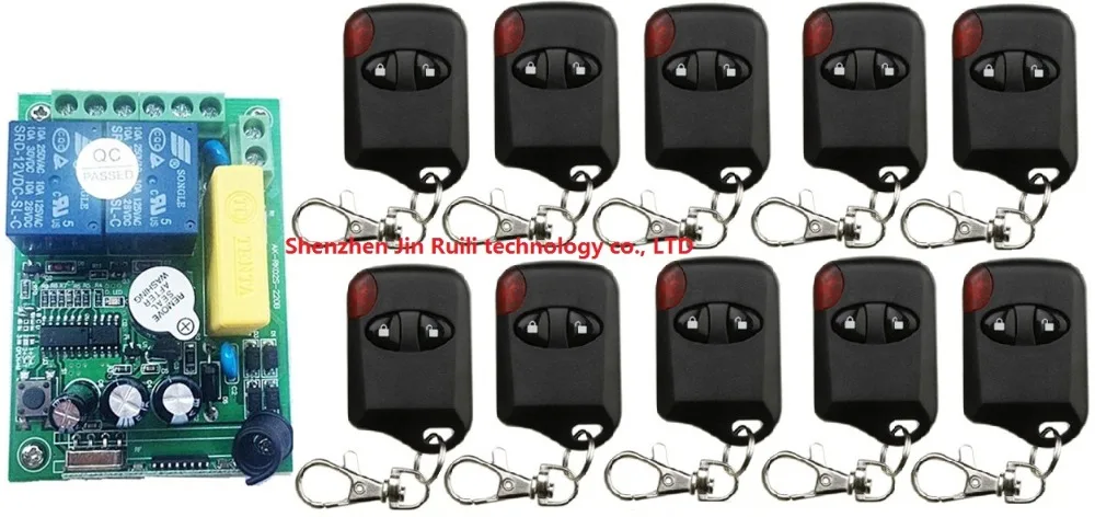 AC 220V 2 Channel Wireless Remote Control Switch 1 pcs receiver + 10 pcs cat's eye transmitter & Smart home + Simple operation
AC 220V 2 Channel Wireless Remote Control Switch 1 pcs receiver + 10 pcs cat's eye transmitter & Smart home + Simple operation