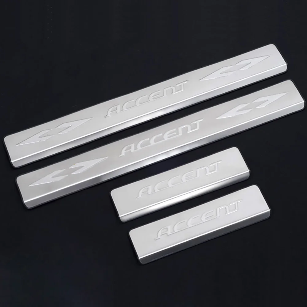 For Hyundai Accent 2006 2007 2008 2009 2010 Door Sill Scuff Plates Steel Interior Pedals Pads Cover Trim Threshold
For Hyundai Accent 2006 2007 2008 2009 2010 Door Sill Scuff Plates Steel Interior Pedals Pads Cover Trim Threshold