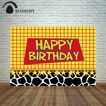 Allenjoy background photocall toy story party block red grid child birthday celebration backdrop photo photographic photophone
Allenjoy background photocall toy story party block red grid child birthday celebration backdrop photo photographic photophone