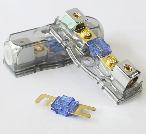 Copper Protective fuse Holder Automotive Bolt-on Fuse Holders with 60A Car Audio Refit
Copper Protective fuse Holder Automotive Bolt-on Fuse Holders with 60A Car Audio Refit