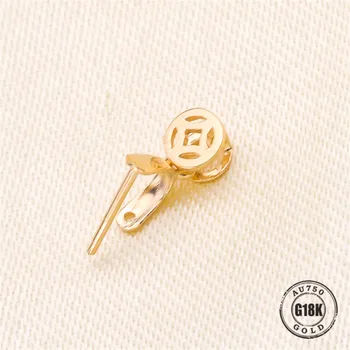 Hot Sell Solid 18k Yellow Gold Pendant Clip Clasp Pinch Clip Bail Pendant Connectors Bail Beads Jewelry Findings DIY Jewelry Acc
Hot Sell Solid 18k Yellow Gold Pendant Clip Clasp Pinch Clip Bail Pendant Connectors Bail Beads Jewelry Findings DIY Jewelry Acc
