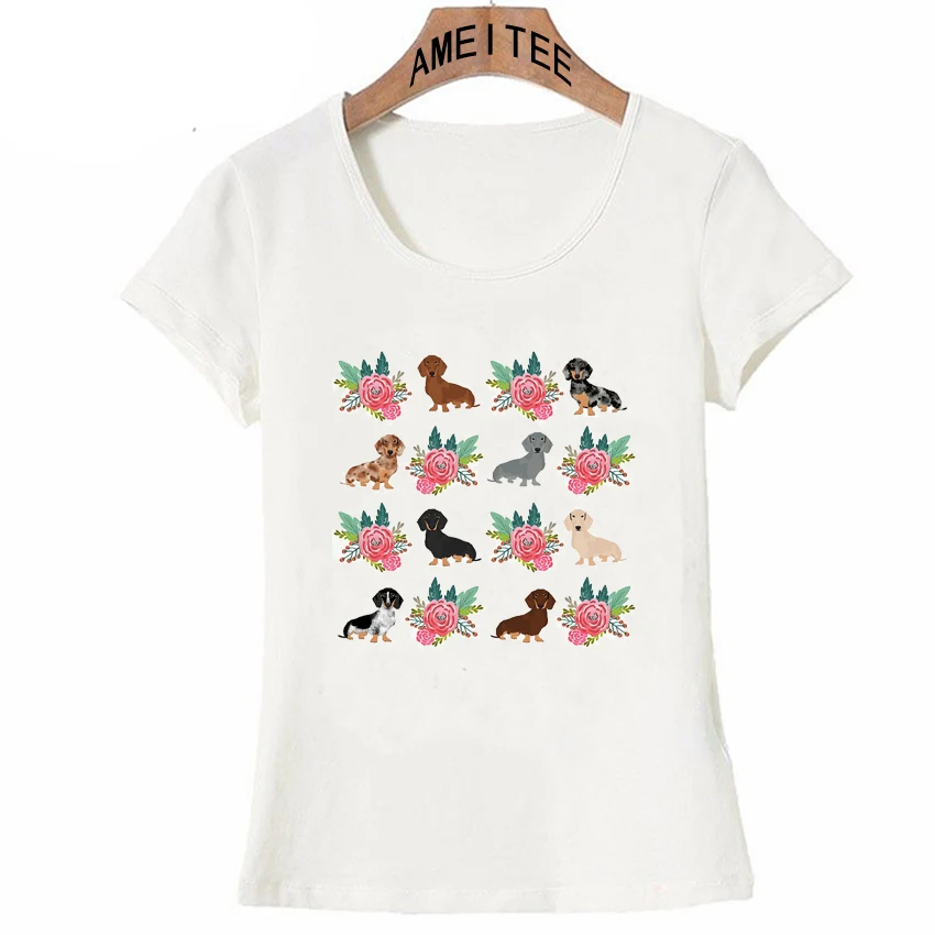 2018 Summer Fashion Dachshund tattoos Print T-Shirt Newest Women Funny T Shirts Flowers Power Art Tops Hip Hop Tee
2018 Summer Fashion Dachshund tattoos Print T-Shirt Newest Women Funny T Shirts Flowers Power Art Tops Hip Hop Tee