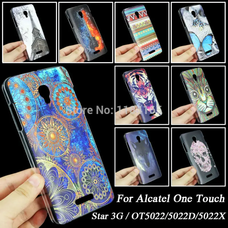 Plastic Case for Alcatel One Touch Pop Star 3G OT5022 5022D 5022X Colorful Catoon Hard Case Back Shell Cover 10 Patterns
Plastic Case for Alcatel One Touch Pop Star 3G OT5022 5022D 5022X Colorful Catoon Hard Case Back Shell Cover 10 Patterns