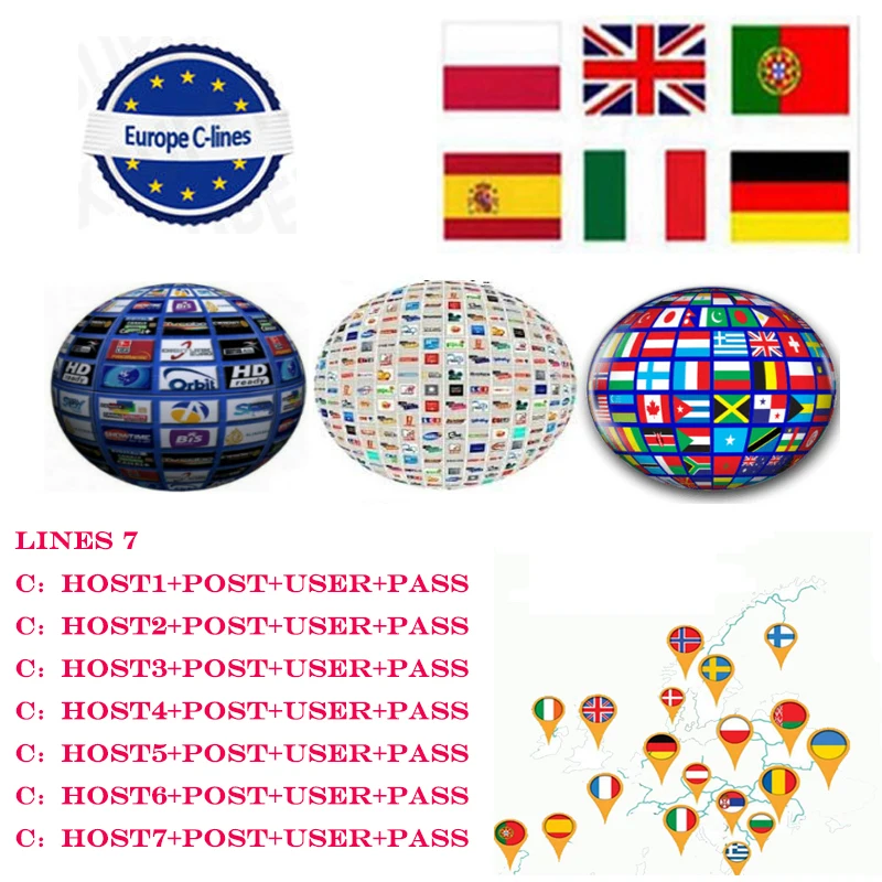 1 Year CCcams for Satellite Receiver Europe FULL HD DVB-S2 Server Support Spain Italy German Cccams via USB dongle AV Cable
1 Year CCcams for Satellite Receiver Europe FULL HD DVB-S2 Server Support Spain Italy German Cccams via USB dongle AV Cable