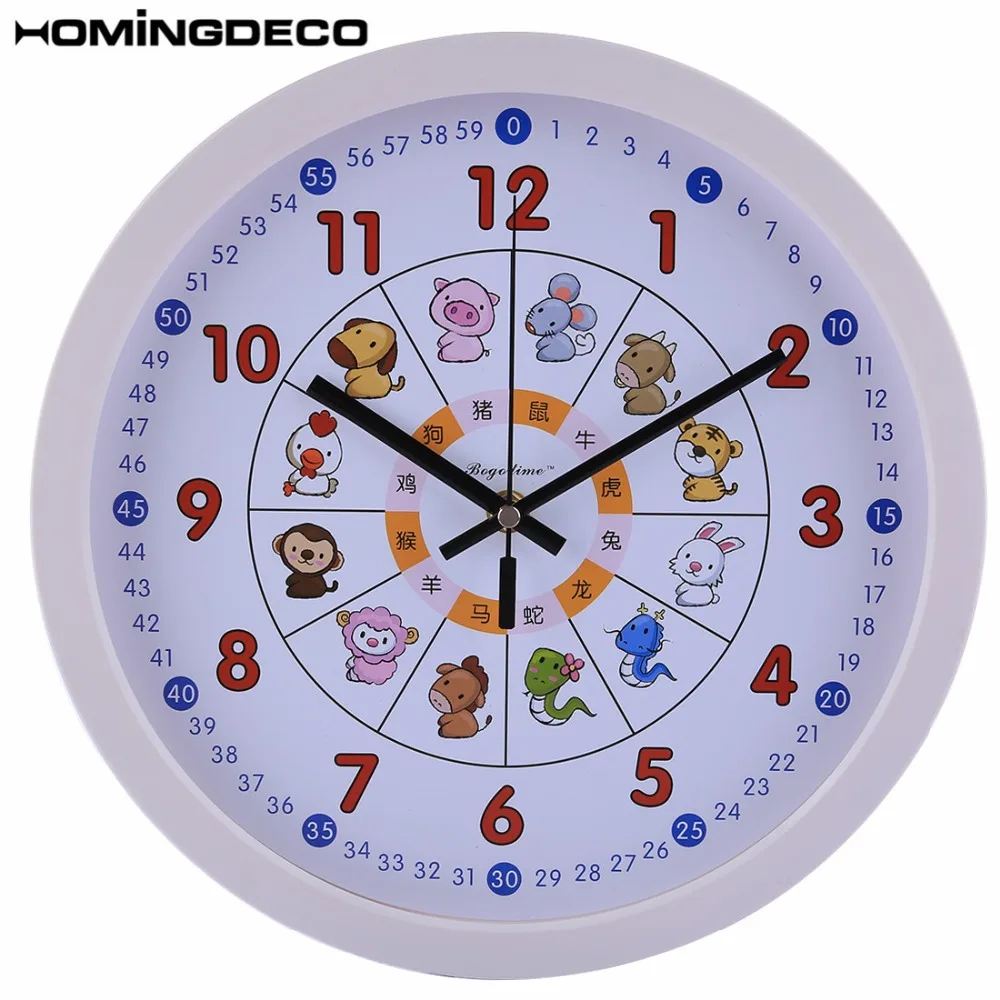 Homingdeco 12 Inches Cartoon Animal Children Wall Clock Plastic Silent Brief beautiful Wall Clocks For Bedroom Wall home Decor
Homingdeco 12 Inches Cartoon Animal Children Wall Clock Plastic Silent Brief beautiful Wall Clocks For Bedroom Wall home Decor