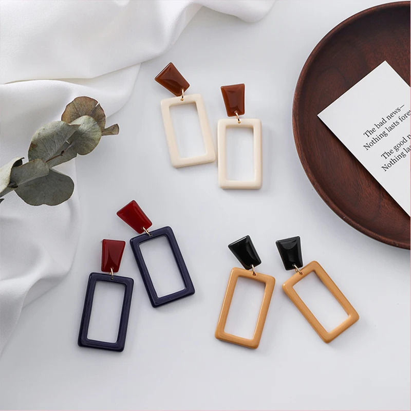 S925 Silver Fashion Korean Drop Earrings for Women Statement Big Geometric Earring Women's Hanging Earrings 2019 Jewelry Gift
S925 Silver Fashion Korean Drop Earrings for Women Statement Big Geometric Earring Women's Hanging Earrings 2019 Jewelry Gift