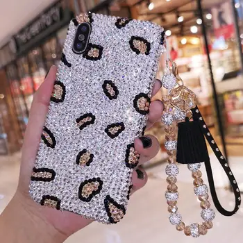 For iPhone XS max Luxury leopard zebra stripe Bling Crystal Diamond case for iphone 8plus XR X 6S 6SP 7 7P Girl gift cover
For iPhone XS max Luxury leopard zebra stripe Bling Crystal Diamond case for iphone 8plus XR X 6S 6SP 7 7P Girl gift cover