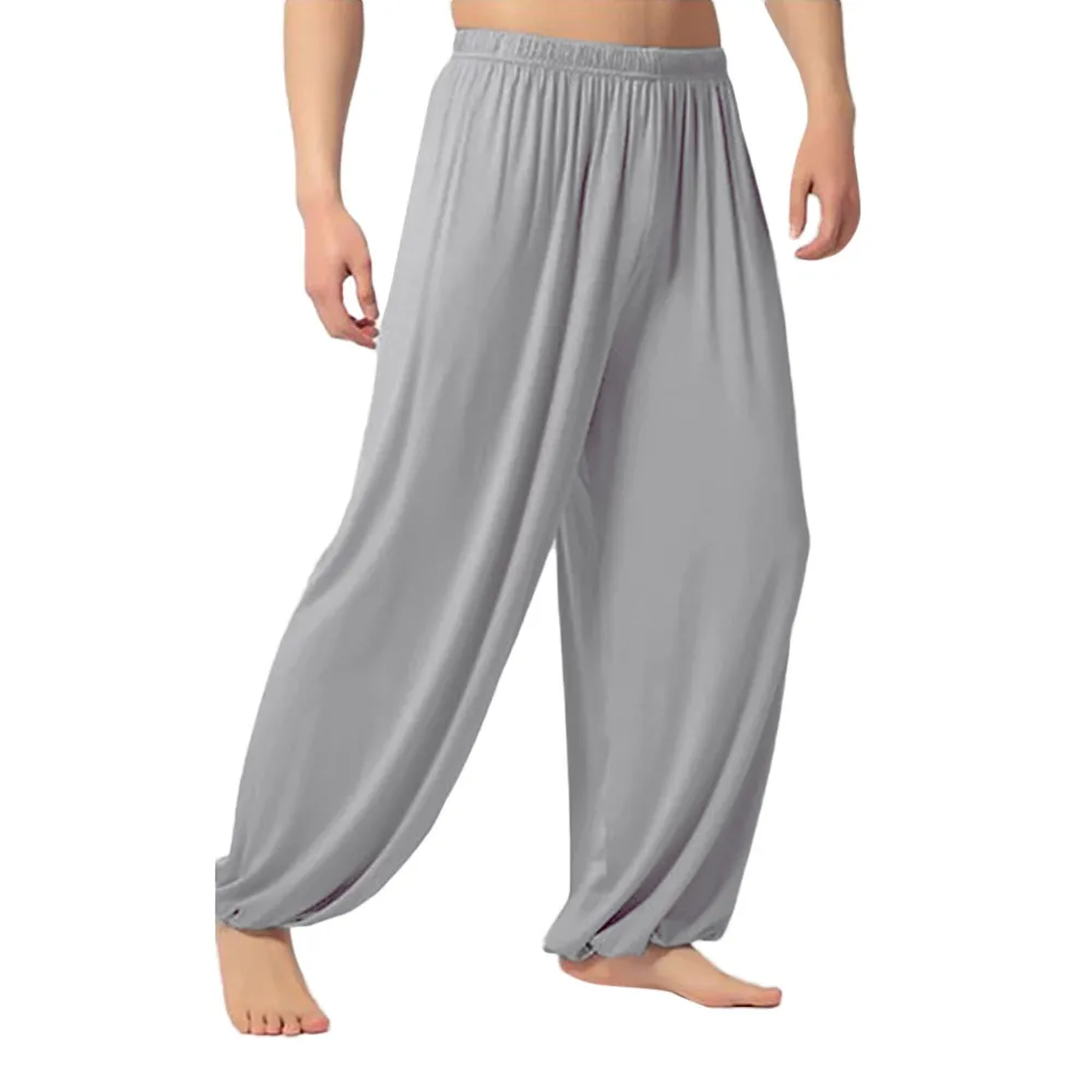 Fashion Men's Casual Solid Loose Sweatpants Trousers Jogger Dancing yoga Breathable Midweight Ankle-Length Polyester Mid Pants
Fashion Men's Casual Solid Loose Sweatpants Trousers Jogger Dancing yoga Breathable Midweight Ankle-Length Polyester Mid Pants