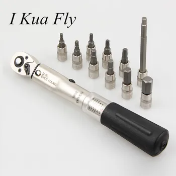 Bicycle Repair Tools Kit Bike Torque Wrench Allen Key Tool Socket Set Road MTB Bike Tools 1/4'' Torque Fix Set 2-24 NM 4
Bicycle Repair Tools Kit Bike Torque Wrench Allen Key Tool Socket Set Road MTB Bike Tools 1/4'' Torque Fix Set 2-24 NM 4
