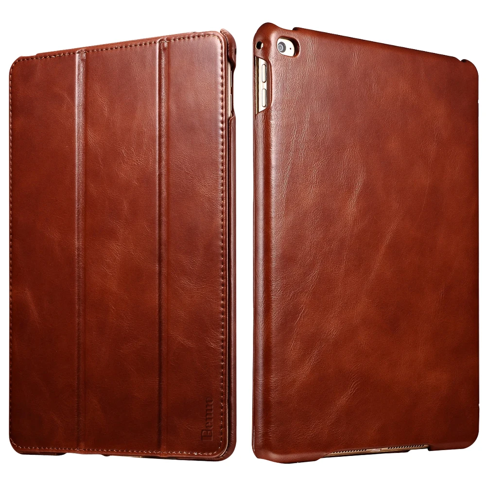 Benuo For iPad Mini 4 Case Genuine Leather Folio Flip Stand Feature Magnetic Closure Auto Sleep Smart Cover Case Brown &Wine Red
Benuo For iPad Mini 4 Case Genuine Leather Folio Flip Stand Feature Magnetic Closure Auto Sleep Smart Cover Case Brown &Wine Red