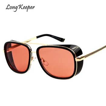 Long Keeper New IRON MAN Matsuda TONY Steampunk Sunglasses Men Mirrored Designer Brand Glasses Vintage Sun glasses Masculino
Long Keeper New IRON MAN Matsuda TONY Steampunk Sunglasses Men Mirrored Designer Brand Glasses Vintage Sun glasses Masculino