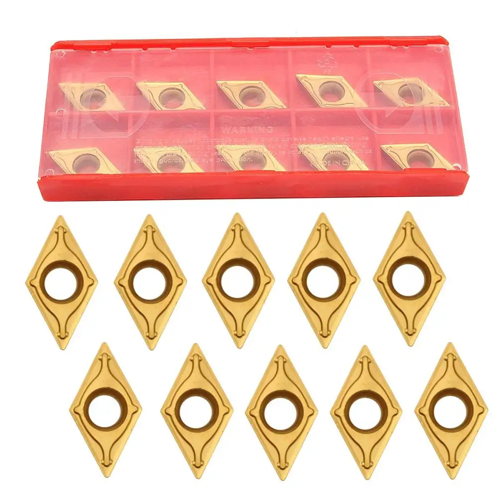 2019 New 10Pcs DCMT11T304 YBC251 DCMT32.51-HM Inserts Indexable Inserts Boring Bar Tool
2019 New 10Pcs DCMT11T304 YBC251 DCMT32.51-HM Inserts Indexable Inserts Boring Bar Tool