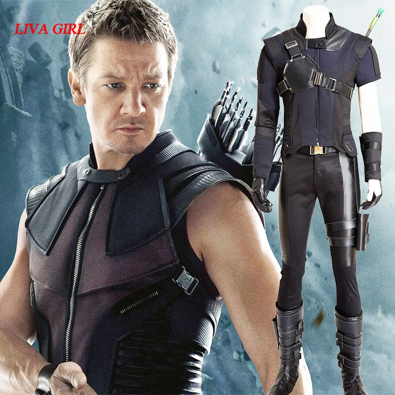 2017 Cosplay Costume Hawkeye Costume Captain America Civil War Cosplay Men's Jumpsuit Adult Custom Made
2017 Cosplay Costume Hawkeye Costume Captain America Civil War Cosplay Men's Jumpsuit Adult Custom Made