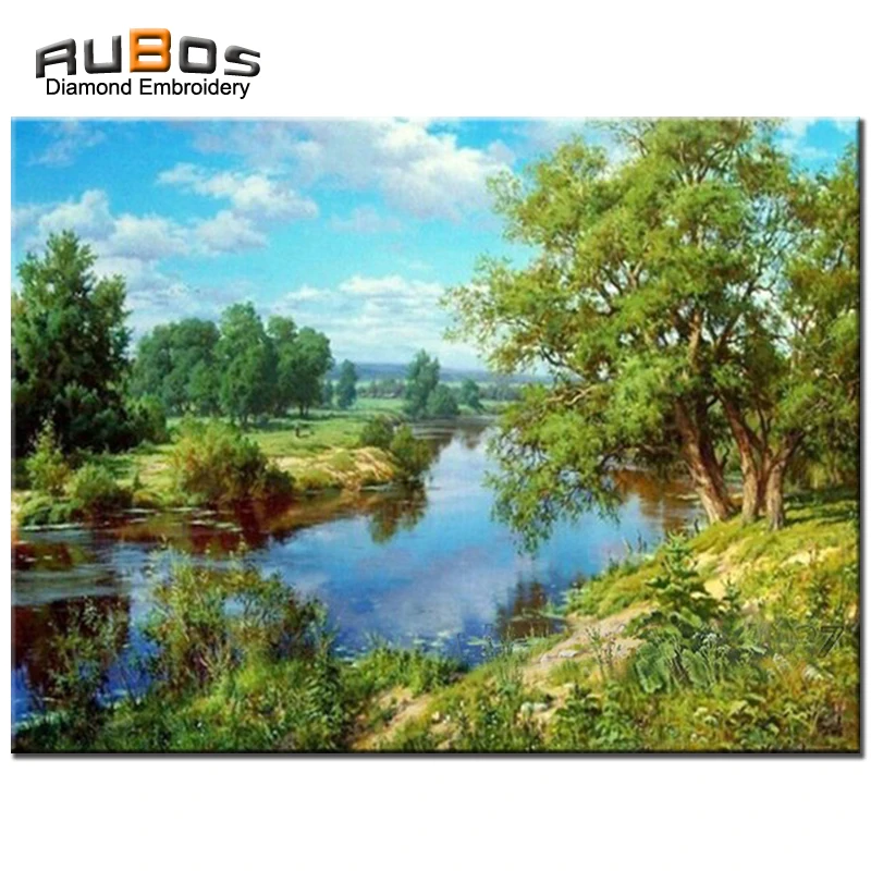 RUBOS Needlework Diamond Painting natural green trees DIY 5D Diamond Embroidery sequins full 3D drill round pattern rhinestones
RUBOS Needlework Diamond Painting natural green trees DIY 5D Diamond Embroidery sequins full 3D drill round pattern rhinestones