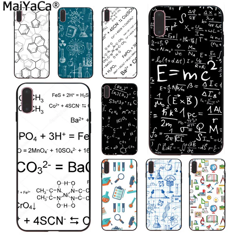 MaiYaCa E=mc2 Mathematical equation Physical formula Luxury Phone Case for Apple iphone 11 pro 8 7 66S Plus X 5S SE XS XR XS MAX
MaiYaCa E=mc2 Mathematical equation Physical formula Luxury Phone Case for Apple iphone 11 pro 8 7 66S Plus X 5S SE XS XR XS MAX