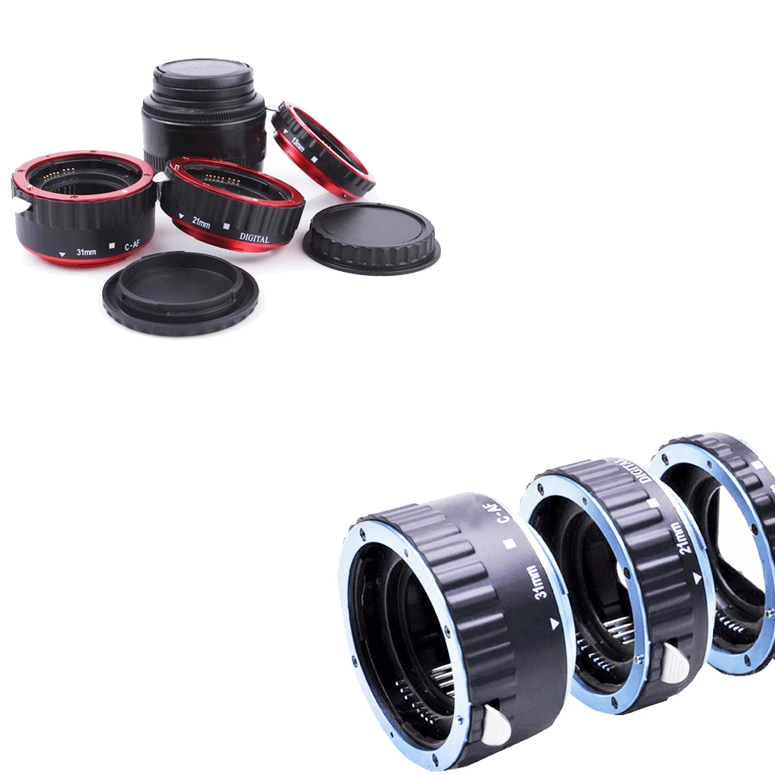 Centechia 2 Colors Metal Mount Auto Focus AF Macro Extension Tube Ring Red And Blue
Centechia 2 Colors Metal Mount Auto Focus AF Macro Extension Tube Ring Red And Blue