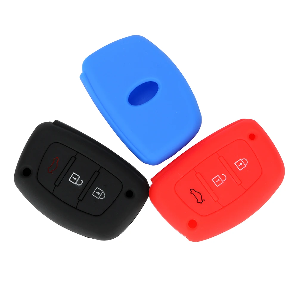 3 Buttons Silicone Car Key Case Cover Key Bag For Hyundai Avante Porter Grandeur Sonata Santafe i30 HB20 Solaris ix35 Verna
3 Buttons Silicone Car Key Case Cover Key Bag For Hyundai Avante Porter Grandeur Sonata Santafe i30 HB20 Solaris ix35 Verna