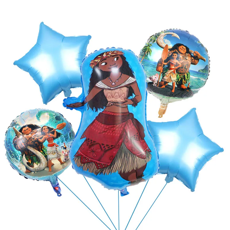 5pcs/lot Moana Balloons Cute Princess Aluminum Foil Balloons set Birthday Party Decorations Party Supplies Kids toys 63*65cm
5pcs/lot Moana Balloons Cute Princess Aluminum Foil Balloons set Birthday Party Decorations Party Supplies Kids toys 63*65cm