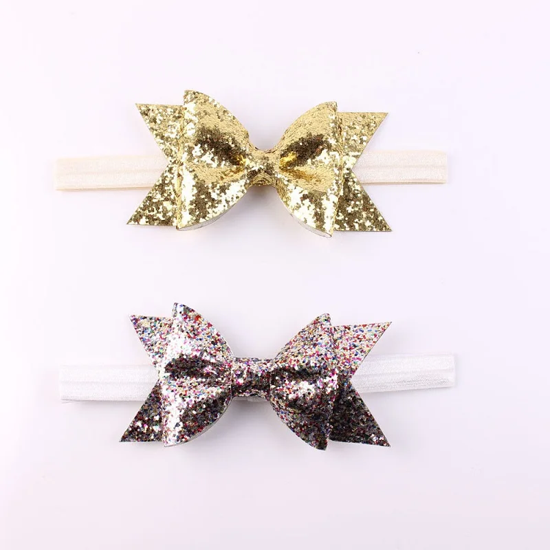 1PC Newborn Flower Bow Glitter Elastic Headband For Girls Pretty Headbands Hairband Hair Accessories Gold Silver
1PC Newborn Flower Bow Glitter Elastic Headband For Girls Pretty Headbands Hairband Hair Accessories Gold Silver