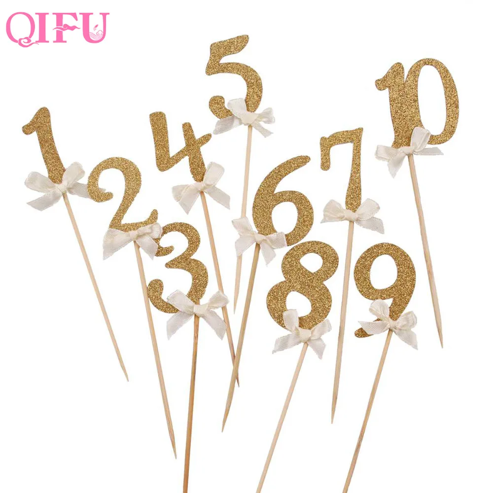 QIFU Gold Glitter Number Cake Toppers Decoration for Birthday Party Baby Shower Decoration Kids Favor Cupcake Toppers Supplies
QIFU Gold Glitter Number Cake Toppers Decoration for Birthday Party Baby Shower Decoration Kids Favor Cupcake Toppers Supplies